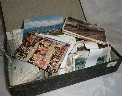 Lot 317 - Box of postcards