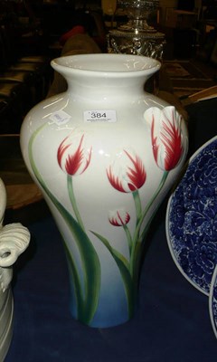 Lot 384 - A Franz porcelain baluster vase