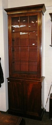 Lot 511 - Slender mahogany bookcase