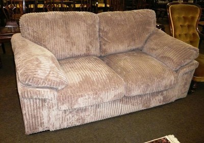 Lot 595 - Jumbo cord sofa BNWT retail £399