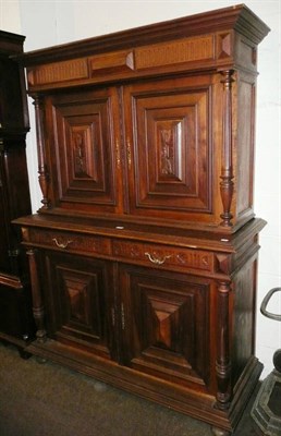 Lot 519A - A French walnut buffet