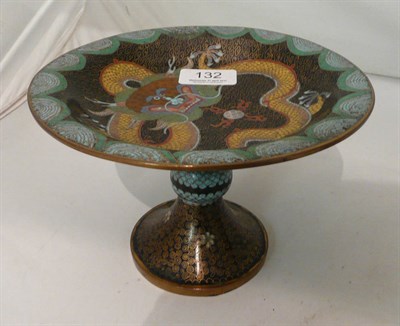 Lot 132 - Chinese cloisonne tazza