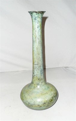 Lot 164 - A patinated bronze vase