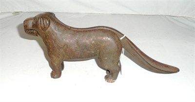 Lot 179 - Cast iron dog nutcracker