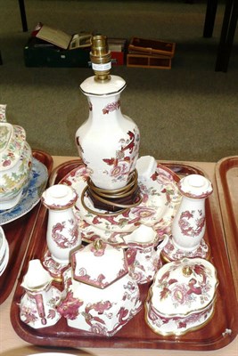 Lot 325 - Seven pieces of Masons 'Mandalay' pattern China with the boxes