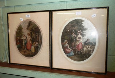 Lot 456 - Pair of engravings