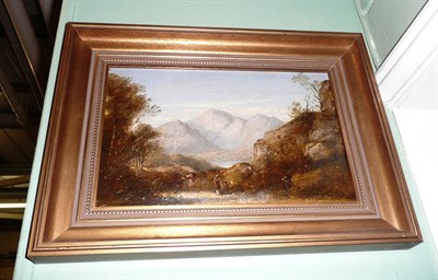 Lot 470 - J B Howard, view of Skiddaw, oil on canvas, circa 1848