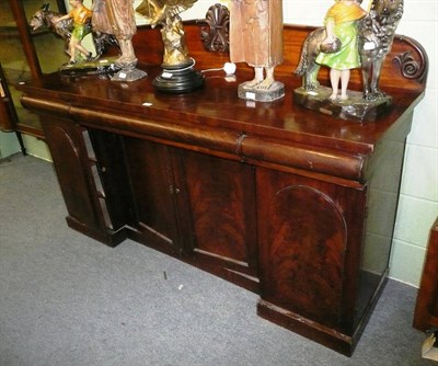 Lot 511 - Victorian mahogany four door sideboard