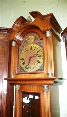 Lot 521 - Reproduction longcase clock