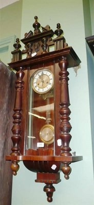 Lot 526 - A Vienna style wall clock