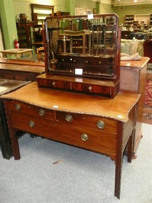 Lot 558 - Mahogany dress table