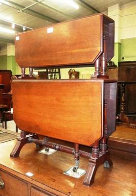 Lot 563 - Victorian walnut, two tier Sutherland table