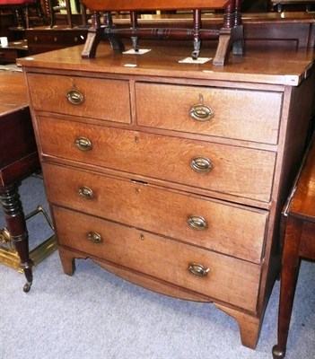 Lot 564 - Regency oak chest