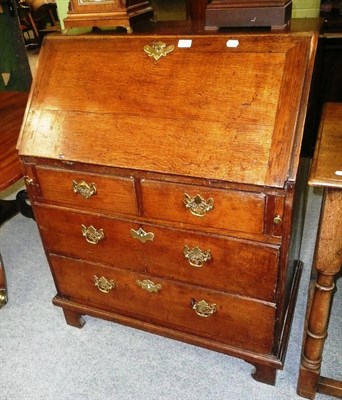 Lot 575 - 18th Century Bureau with fitted interior