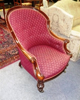 Lot 584 - Victorian armchair