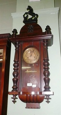 Lot 667 - Small Vienna type wall clock