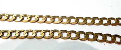 Lot 106 - A 9ct gold chain, 22gms