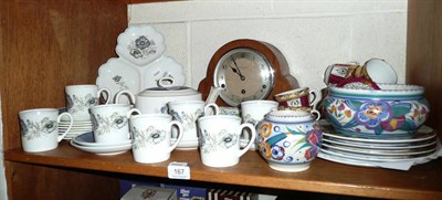 Lot 167 - Poole pottery wares, Susie Cooper tea service designed by Wedgwood, Victorian tea service,...