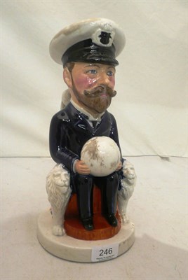 Lot 246 - A Wilkinson Toby jug of George V