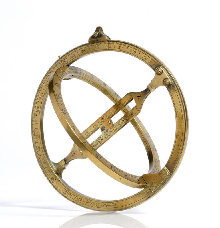 Lot 1003 - An Early 19th Century Brass Universal Equinoctial Ring Dial by Proctor, Bielby & Co., London,...