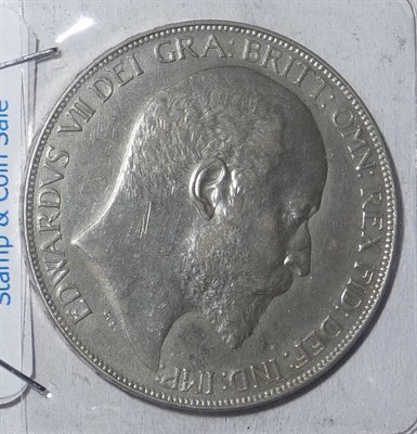 Lot 264 - A 1902 Crown, a few marks on obverse otherwise VF/EF
