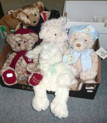 Lot 51 - Five Harrods' teddy bears