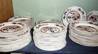 Lot 115 - A quantity of modern Mason's Mandarin pattern dinner wares, comprising fifteen plates, eight...