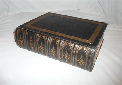 Lot 163 - A Victorian Holy Bible