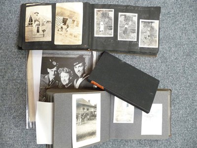 Lot 350 - Two photograph albums including civil war veterans, a collection of Gracie Fields memorabilia and a