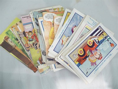 Lot 373 - A collection of postcards