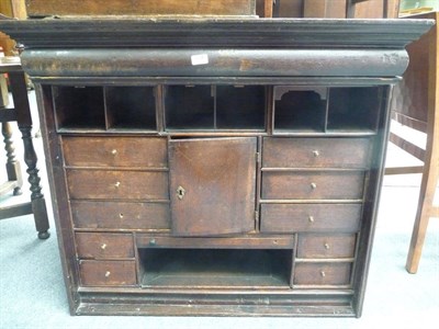 Lot 458 - Early 18th century upper section of a chest