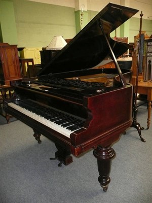 Lot 528 - Mahogany boudoir grand piano by John Brinsmead & Sons, London