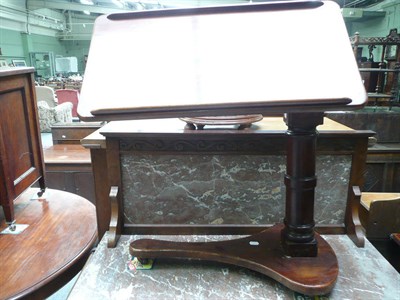 Lot 531 - Mahogany invalids / reading table