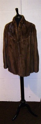 Lot 1060 - A Saga Mink Short Jacket retailed by Hutcheson Furs and Fashion Lancaster.