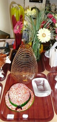 Lot 104 - Quantity of Art Glass including Murano