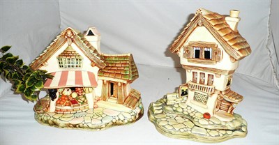 Lot 106 - Two Pendelfin houses