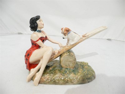 Lot 130 - Peggy Davies figure 'Making Friends'