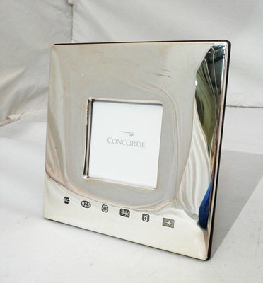 Lot 132 - Carrs silver photograph frame produced for Concorde in original box