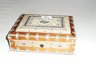 Lot 491 - Indian casket