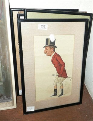 Lot 539 - Five spy prints