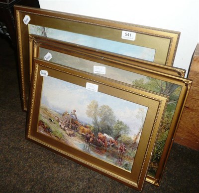 Lot 541 - Four prints after Birkett Foster