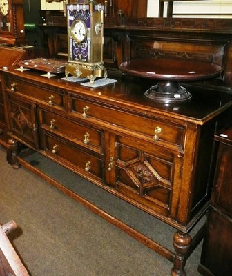 Lot 617 - Oak sideboard