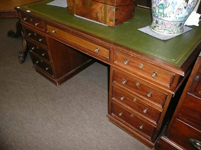 Lot 623 - Mahogany desk