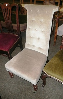 Lot 648 - Prie dieu chair