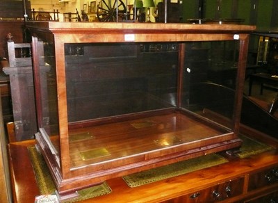 Lot 688 - Maple veneered display cabinet