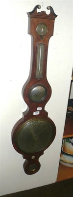 Lot 723 - Victorian wheel barometer