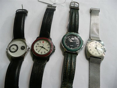 Lot 92 - Four wristwatches