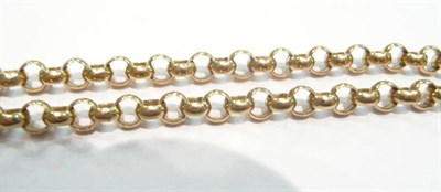 Lot 297 - A 9ct gold chain