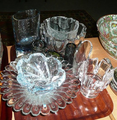 Lot 364 - Swedish and Norwegian art glass (tray)