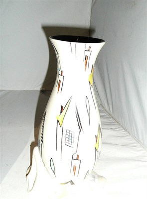 Lot 386 - Beswick vase, no 1343, probably Festival of Britain